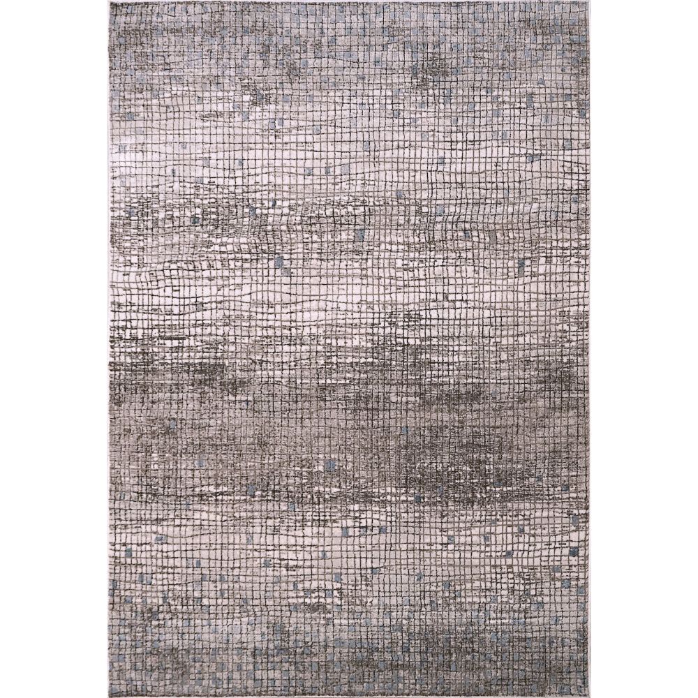 Dynamic Rugs 4808-195 Harlow 3.11 Ft. X 5.3 Ft. Rectangle Rug in Ivory/Grey/Blue 